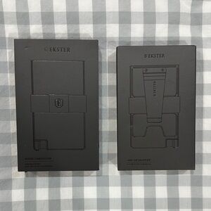Ekster Cardholder Pro and Cash Clip Set - Space Gray